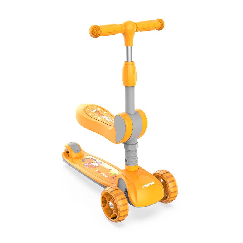 优贝s2系列二合一滑板车儿童2346岁宝宝小孩溜溜车滑滑车发光轮折叠