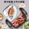 益多电火锅电蒸锅电炒锅电煮锅电热锅家用5L大容量不粘多用途锅韩式电热方锅可煎烤 带蒸片 HC-601