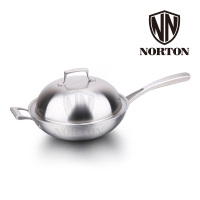 诺顿(NORTON)菲尔逊_全钢煎炒锅 1JFEX032 直径32CM 单个装