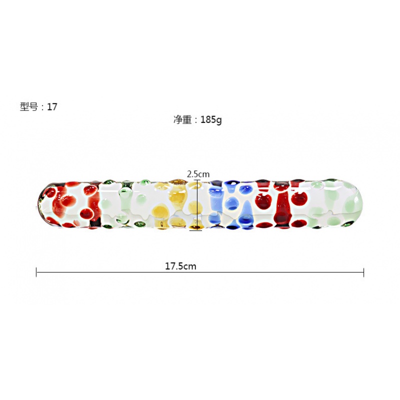 仿真玻璃阳具按摩棒夫妻助性性工具冰火棒后庭拉球浮点颗粒情趣品高清大图