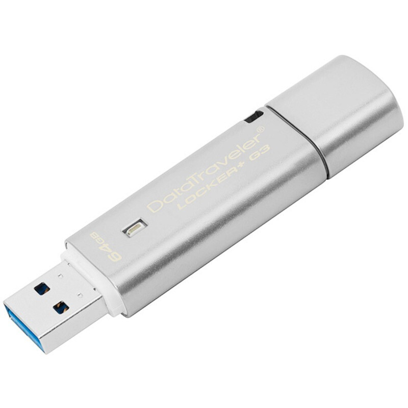 金士顿(Kingston) DTLPG3 64G USB3.0 硬件加密U盘