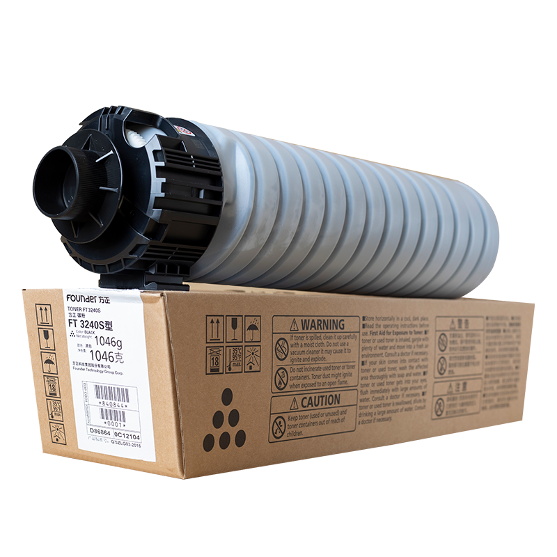 方正（Founder）FT3240S 37000页 适用于FR3240S FR3250S复合机 黑色 原装墨粉盒高清大图