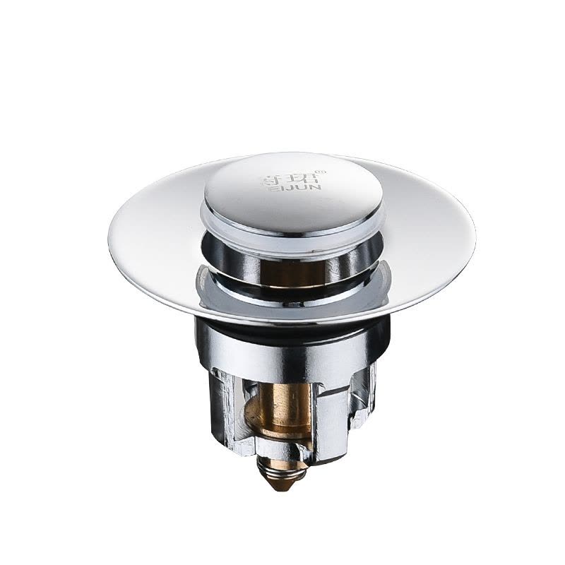 蔚珺全铜面盆弹跳下水口通用型个图片