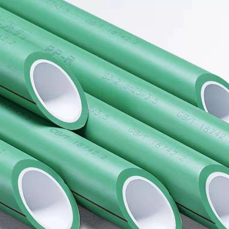 日丰ppr4分206分25瓷芯抗菌管绿色热熔水管配件家装精品2028双色管外