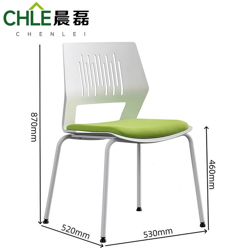 晨磊 培训椅 绿垫 把高清大图