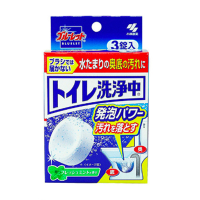 [日本直采]小林制药(KOBAYASHI) 清洁用品 马桶多功能清洁剂洗净片 瓦解顽固污渍 3片/盒