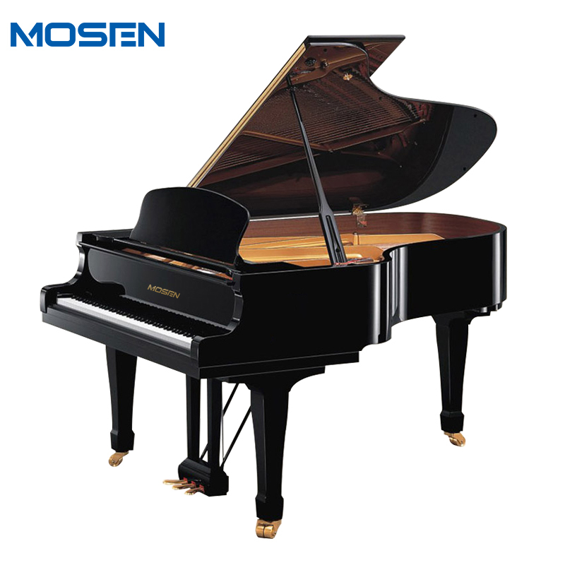 莫森(mosen)MS-112G大三角钢琴 88键专业款家用考级演奏真钢琴1-10级 168CM 典雅系列