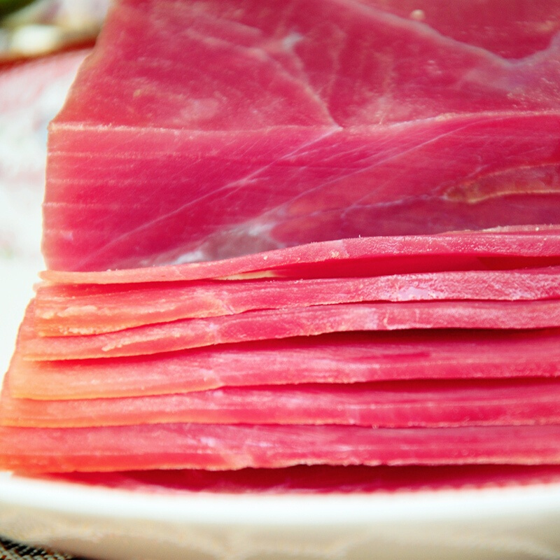 云南特产宣威火腿无骨真空袋装老火腿非诺邓金华火腿片500g