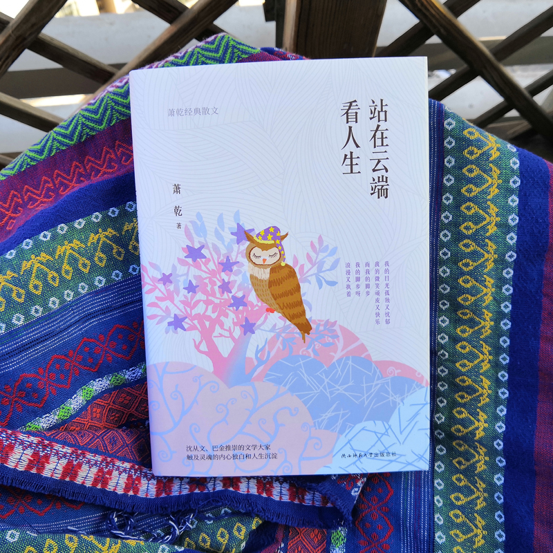 醉染图书站在云端看人生 萧乾经典散文9787569513高清大图