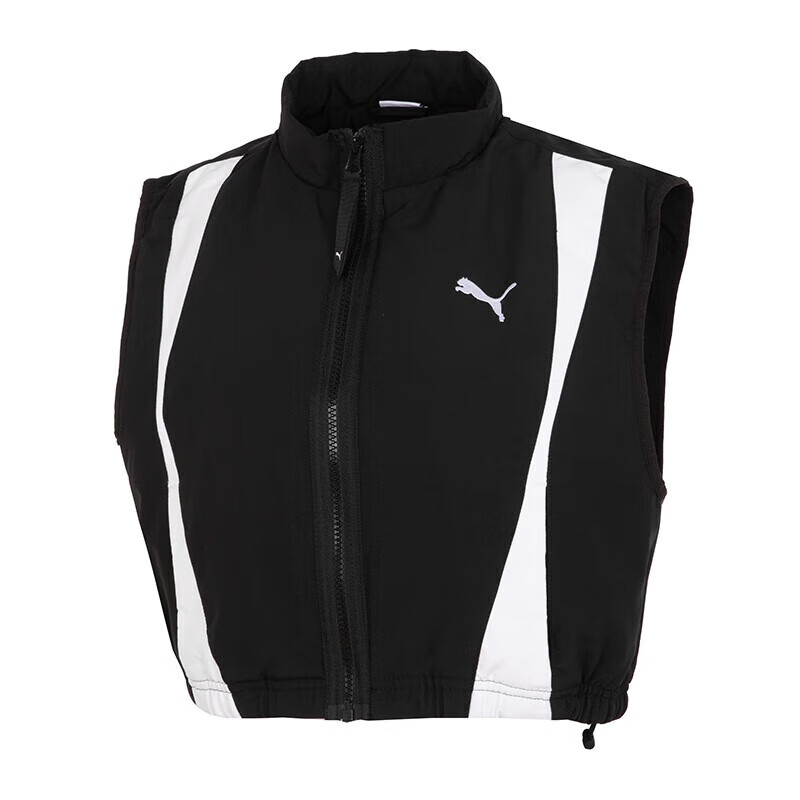 彪马(PUMA)女装新款时尚潮流运动服跑步训练健身休闲舒适夹克外套 626032-01 ZP
