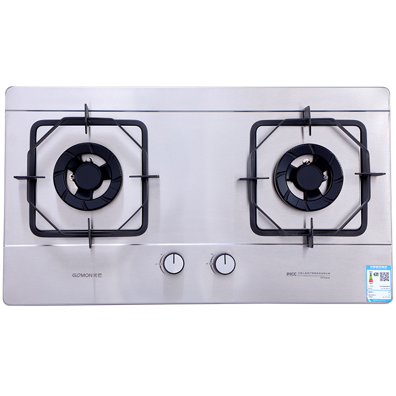 GOMON\光芒 N601A燃气灶4.8KW台嵌两用家用双灶(液化气)