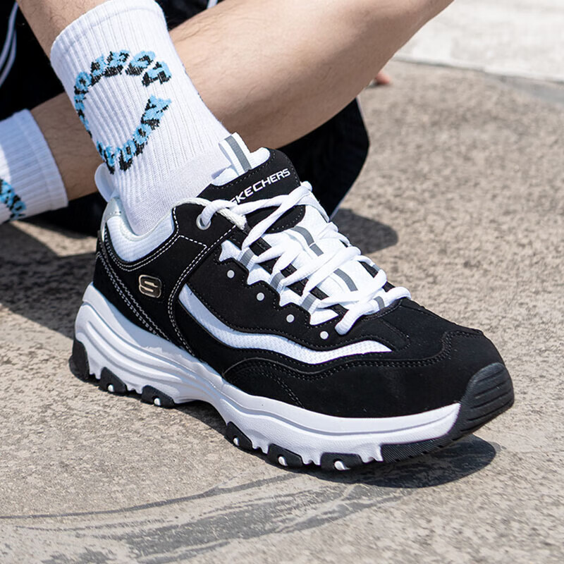 斯凯奇(skechers)男士休闲鞋8790091-bkw报价_参数_图片_视频_怎么样