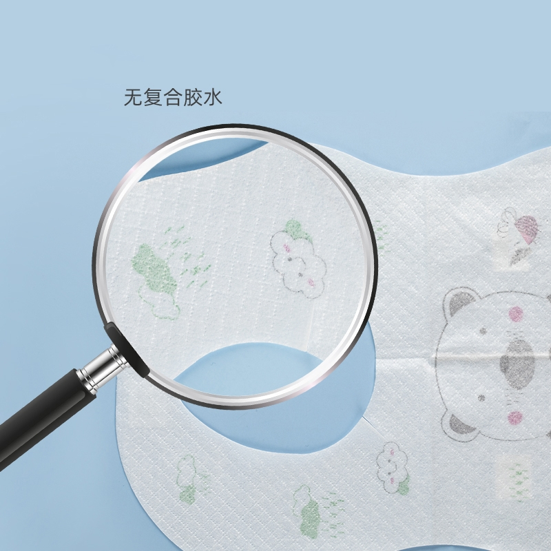 宝宝一次性围兜儿智扣童婴儿吃饭防水围嘴口水巾饭兜小孩硅胶超软兜兜