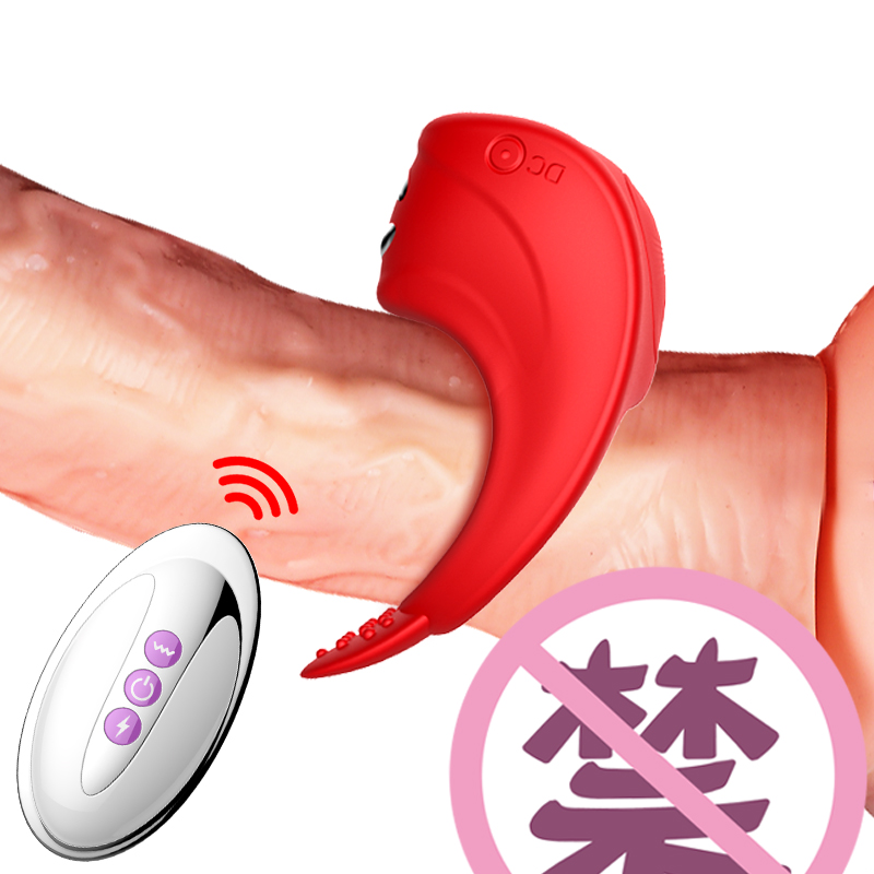 英国福克斯(fox)锁爱A1高级变频震动锁精环持久男女共用跳蛋防射夫妻房事双人高潮共用神器调情玩具阴茎套环震环成人性用品高清大图