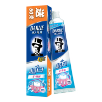黑人(DARLIE)超白矿物盐牙膏140g加量50g