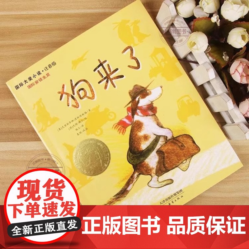 狗来了注音版一年级二年级三四年级阅读课外书小学生6-7-8-9-10岁带拼音的书籍故事书适合儿童小学生看的课外书正版国际高清大图