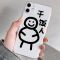 搞怪手机壳情侣款iPhone11小米OPPOa5线条vivo搞笑nova678Pro小人 99 OPPO型号/联系客服备
