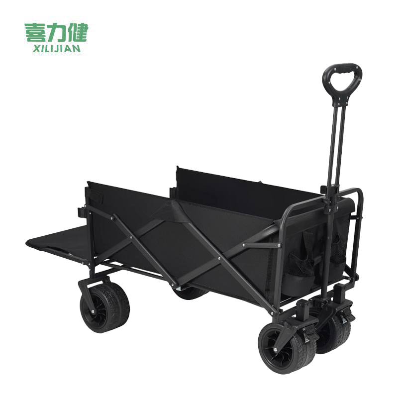 喜力健 户外露营折叠车 XLJ-幕夜黑带桌板 台高清大图