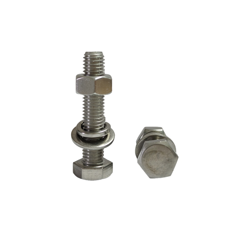 清玖熙月 不锈钢外六角螺栓组合4.8级 M12×50(50套/包) 包高清大图