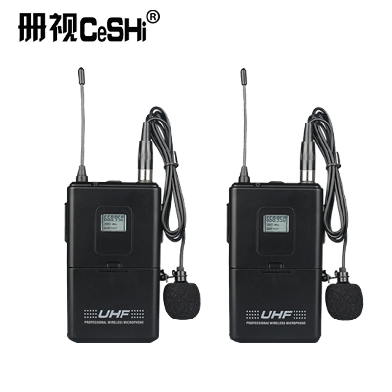 册视会议设备UHF一拖二配会议鹅颈式话筒TP-8002 CSWL台高清大图