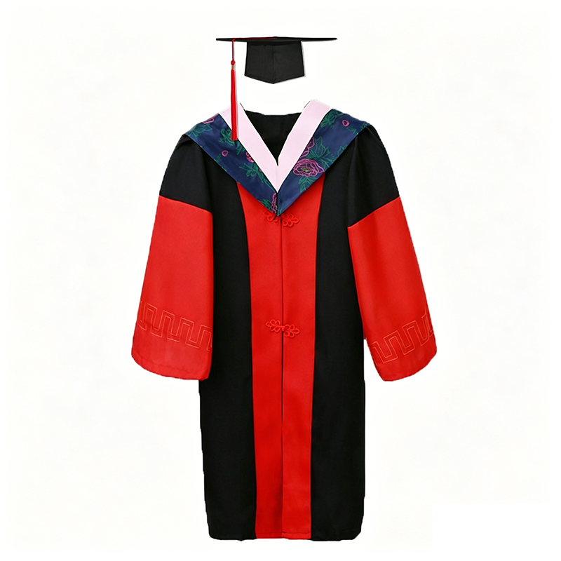 全套高端高校大学毕业典礼服-博士服装高清大图