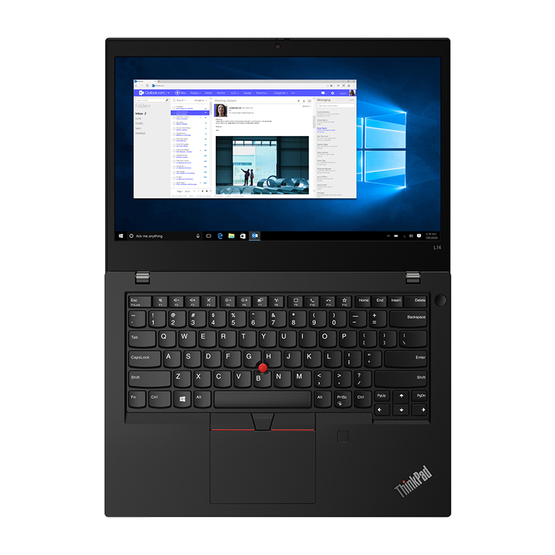 联想ThinkPad L14/14英寸商务轻薄笔记本电脑 i5-10210U 8G 512G固态 2G独显 FHD Win10专业版 三年保 定制
