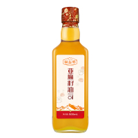 福益德 亚麻籽油一级冷榨食用油500mL