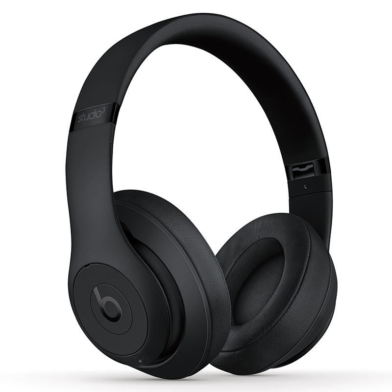 BEATS/Beats Studio3 Wireless 头戴式录音师无线3代蓝牙耳机 游戏耳机 含麦克风 哑光黑
