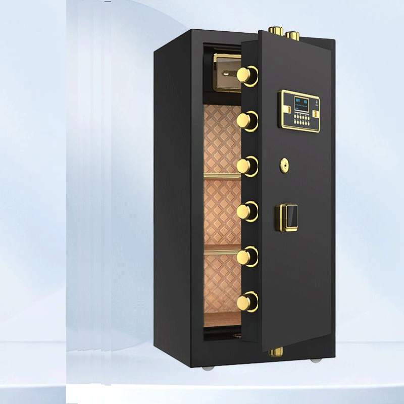 易企采 【黑色密码+钥匙】 45*51*100CM 防盗保险保管箱柜 单位:台 (颜色可选)