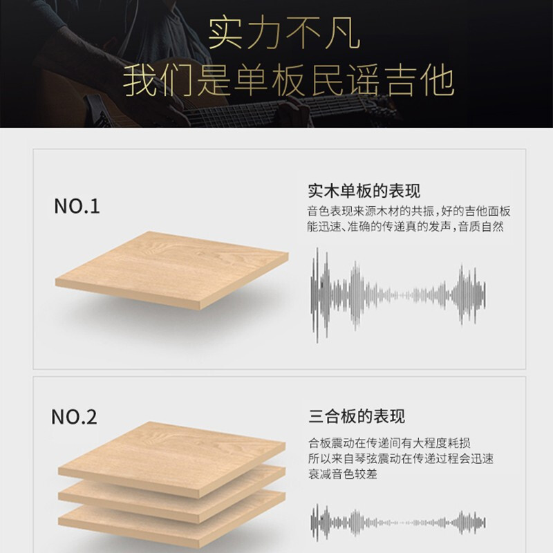 YAMAHA雅马哈FG830吉他fs830单板民谣木吉他电箱吉他初学进阶40/41英寸