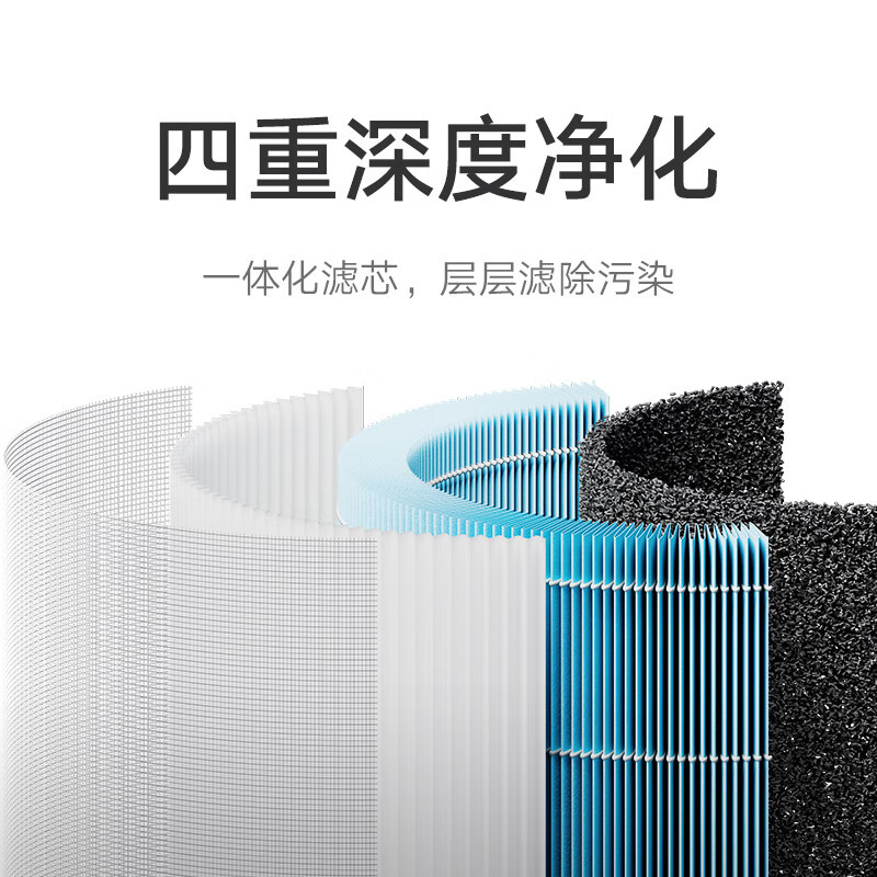 小米(MI)空气净化器4Lite原装滤芯滤网家用除甲醛除菌除二手烟异味PM2.5 仅适用净化器4Lite