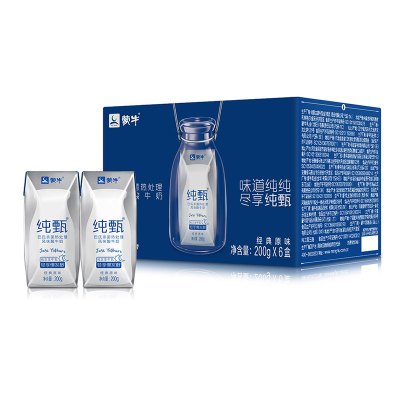 蒙牛 纯甄 酸牛奶200g*6盒