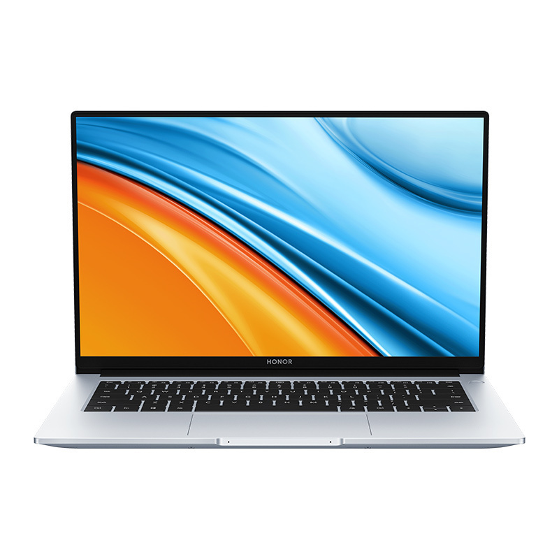 荣耀MagicBook 14 2021 锐龙版 14英寸全面屏轻薄笔记本电脑((R7 5700U 16G 512G 7nm 多屏协同 高色域)冰河银