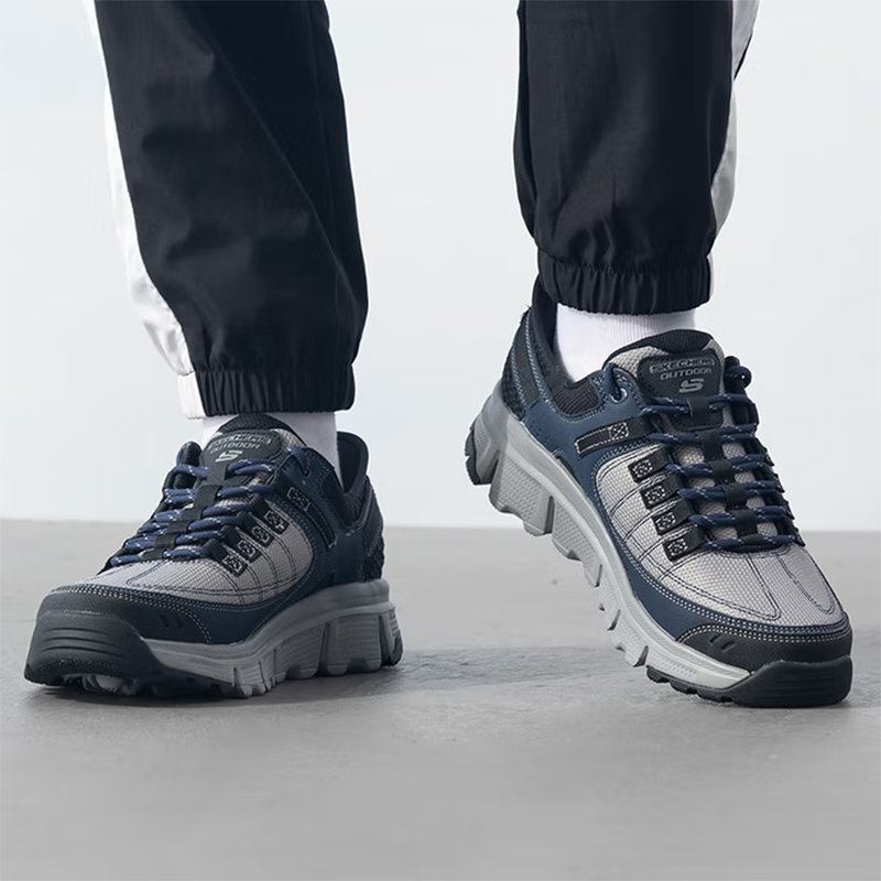 斯凯奇男款休闲休闲鞋237622/GYNV-10双高清大图