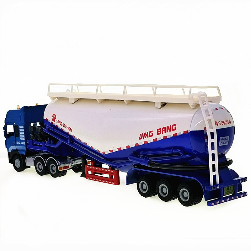 儿童货柜运输汽车模型玩具 重型槽罐车