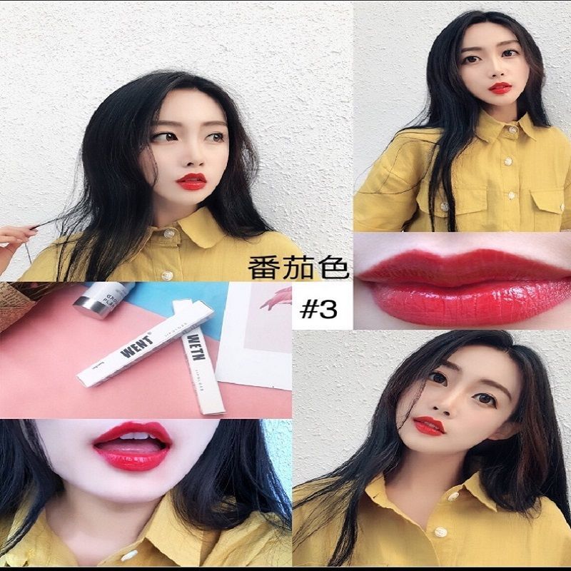 05车厘子色网红同款镜面唇釉口红可爱学生滋润保湿留底唇彩唇蜜便宜