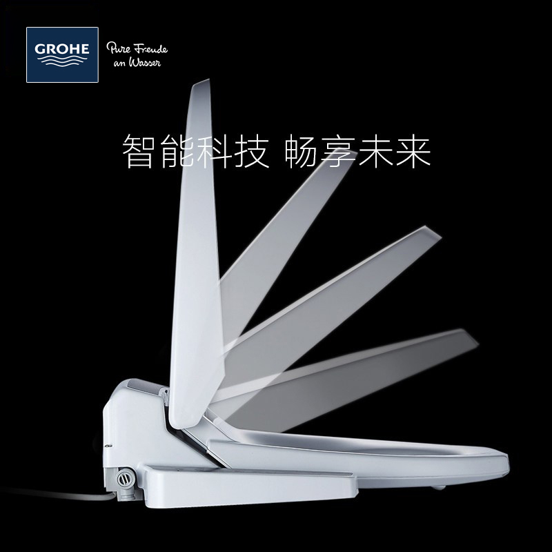 德国-高仪（GROHE）双漩虹吸式落地马桶305坑距 配高仪电子盖板套装