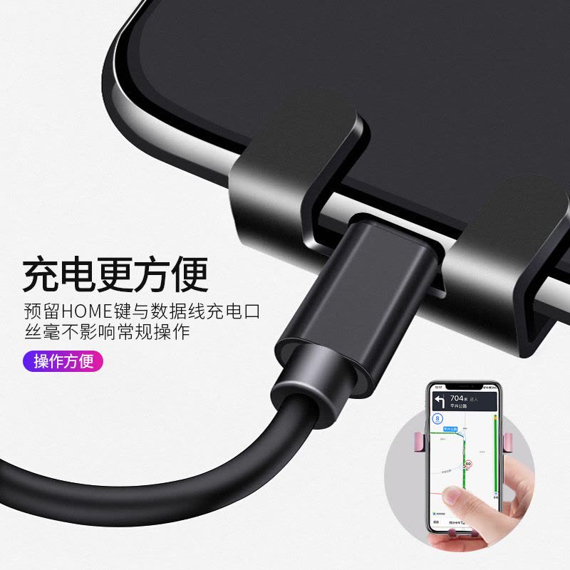 火豹名爵MG6车载手机支架专用2020款名爵HS汽车导航手机架无线充 [名爵HS专用][横竖专用款]手机座图片