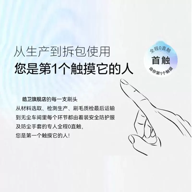 适配飞利浦电动牙刷头HX6960/HX6970/HX6980/HX6990/HX6952/3541高清大图