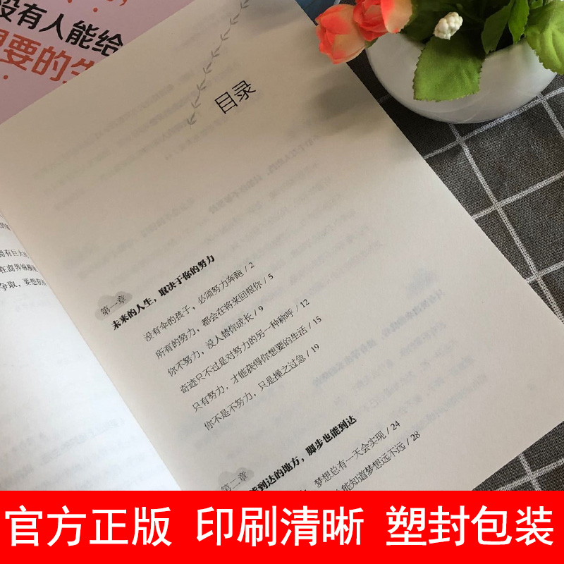 [正版]孩子你不努力,没有人能给你想要的生活 好妈妈不吼不叫不打不骂青春叛逆期培养孩子情商情绪性格的书家庭教育孩子的书高清大图