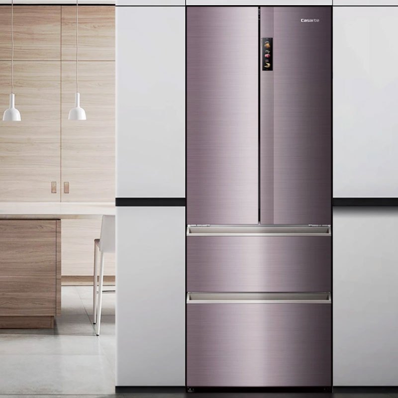 卡萨帝自由嵌入式500升变频冰箱bcd500wdctu1视频