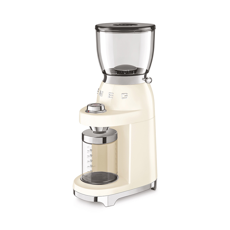 SMEG/斯麦格磨豆机CGF01奶白色高清大图