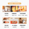 美的(Midea)暖阳系列石墨烯移动地暖/取暖器/电暖器/电暖气家用/节能低噪可拆可分智能语音踢脚线HDW22PDA
