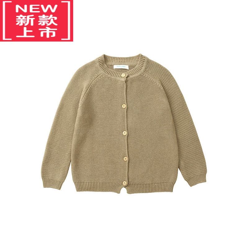 可莉允儿童毛衣针织开衫男童女童秋季复古保暖宝宝外套上衣童装图片