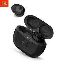 JBL TUNE120TWS 真无线蓝牙耳机 入耳式运动耳机 通用苹果华为小米安卓手机 双耳通话 宝石黑