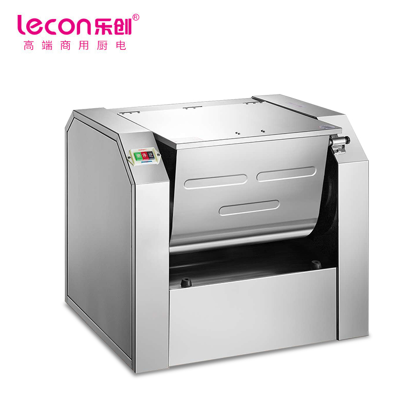 乐创(lecon) 商用和面机 50KG不锈钢揉面机活面搅面机 LC-J-HJ50S 380V