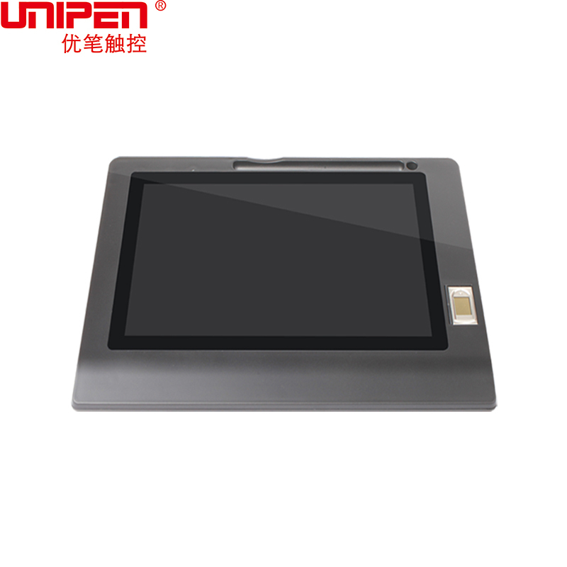 优笔(UNIPEN)指纹签名屏UP10111 10.1英寸行业电子签批屏 手写板银行签字屏 电子工单