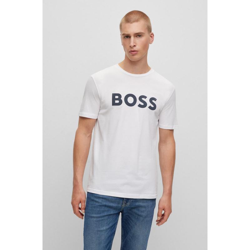 Hugo boss雨果波士T恤男透气吸汗舒适易洗纯棉印花简约百搭日常高清大图