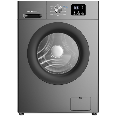 威力12公斤滚筒洗衣机XQG120-1216DPX钛金灰