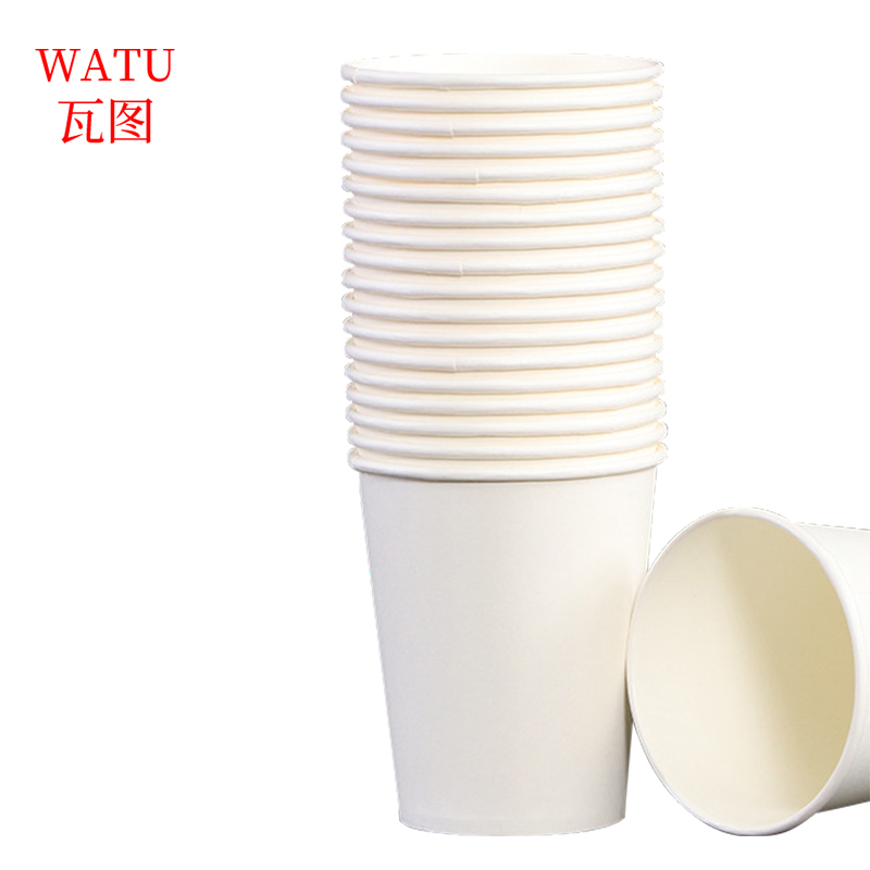 瓦图 一次性纸杯 可定制 250ml 1000个装/箱高清大图